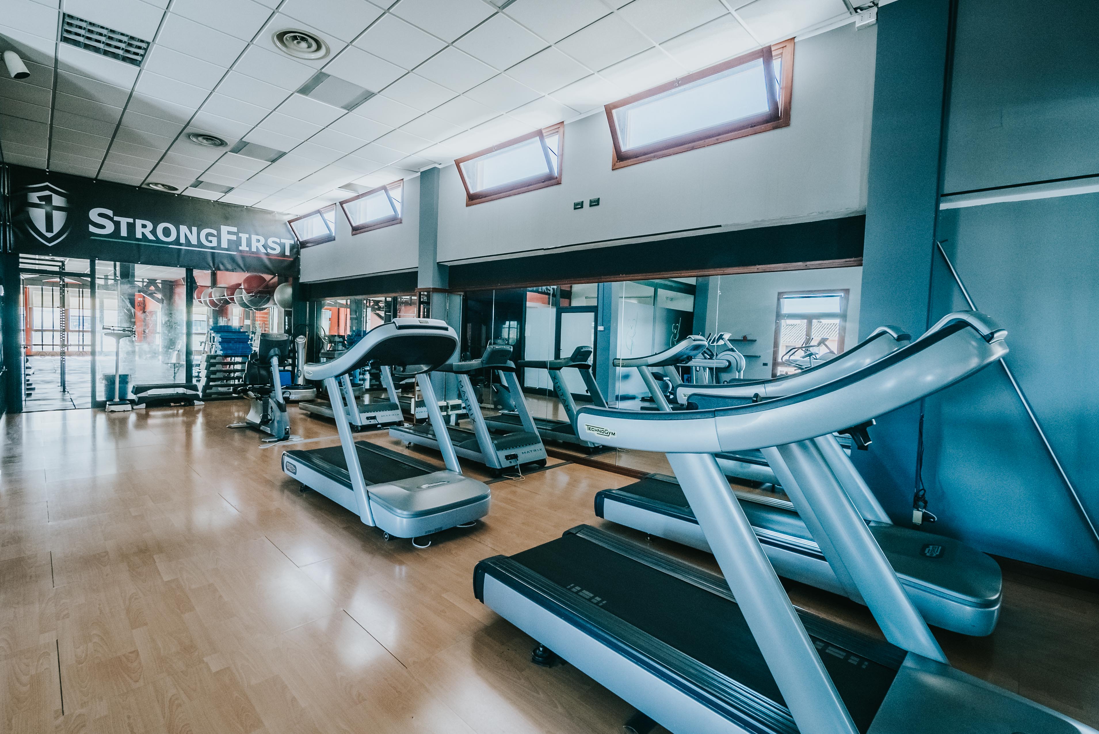 Sala pesi Fitness Village Koala Cagliari