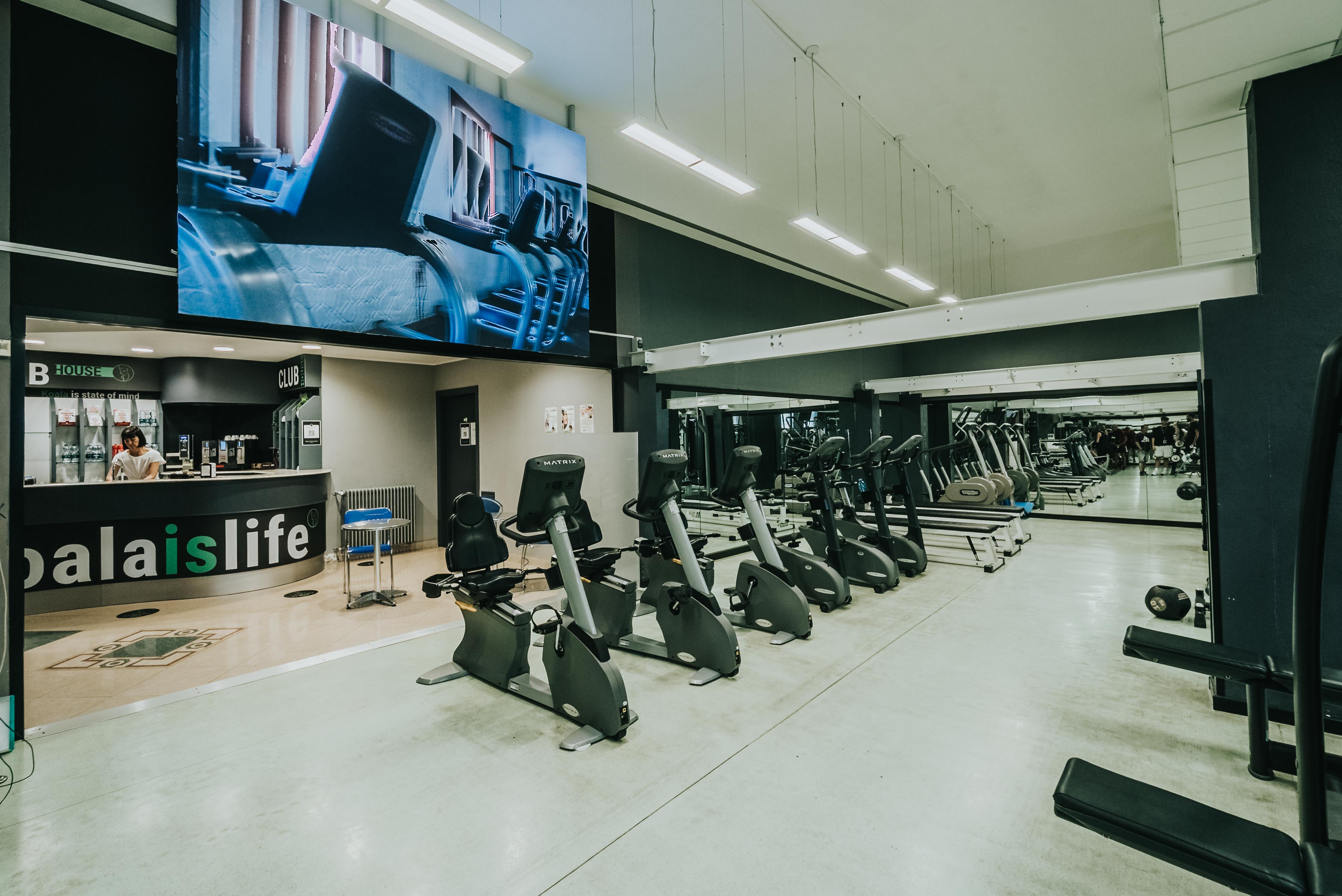 Sala pesi Fitness Village Koala Cagliari